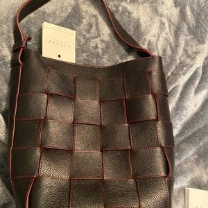 Lotuff Woven Bucket Bag